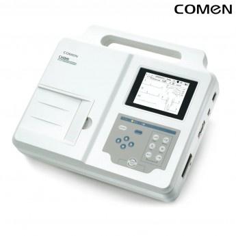 Электрокардиограф COMEN CM300 3 канальный ЖК-дисплей портативный