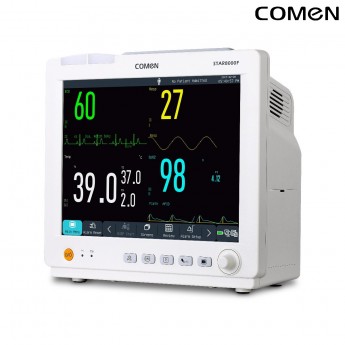 Многофункциональный монитор пациента COMEN STAR 8000F с большим дисплеем длительное время автономной работы Многофункциональный монитор пациента COMEN STAR 8000F с большим дисплеем длительное время автономной работы